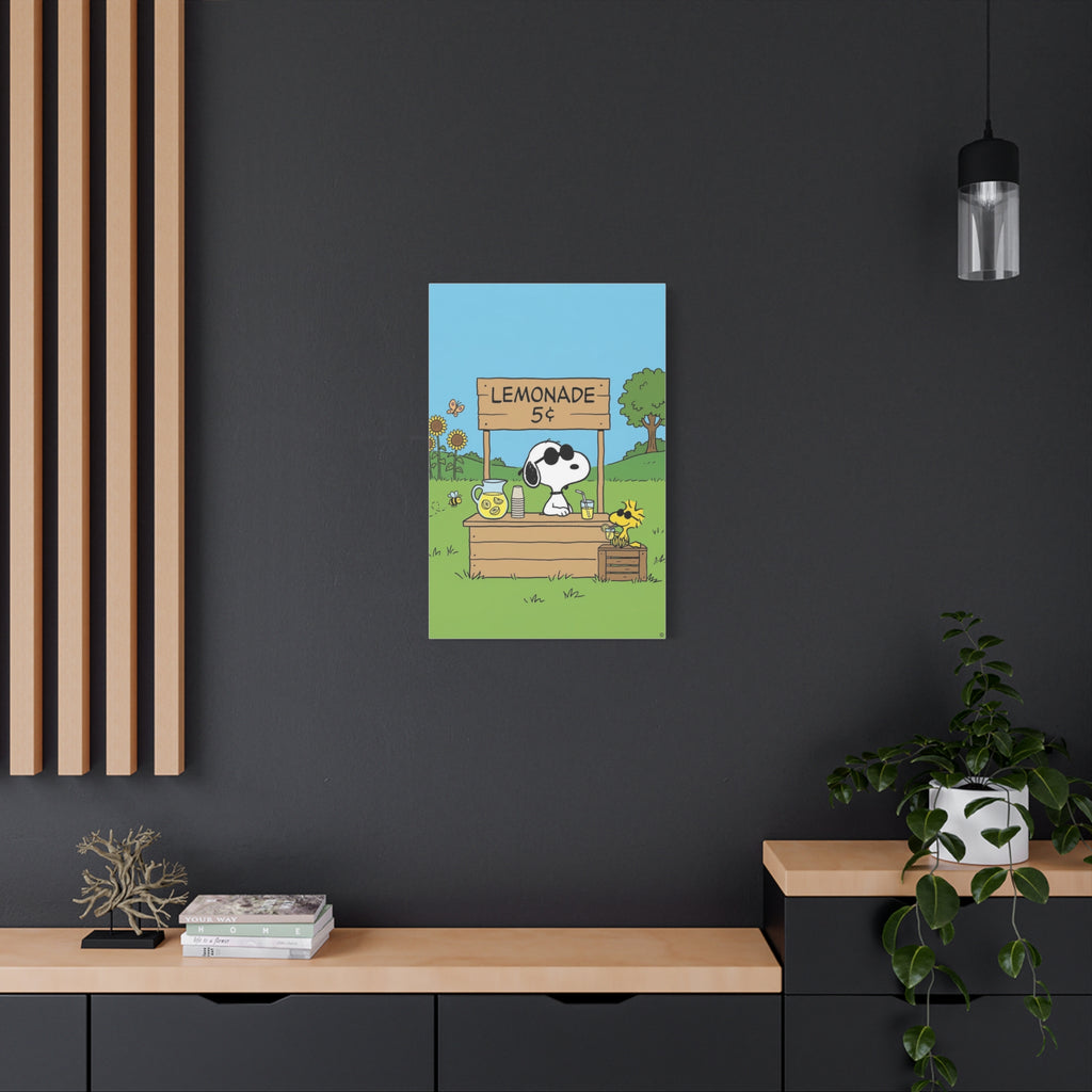 Lemonade Stand Canvas
