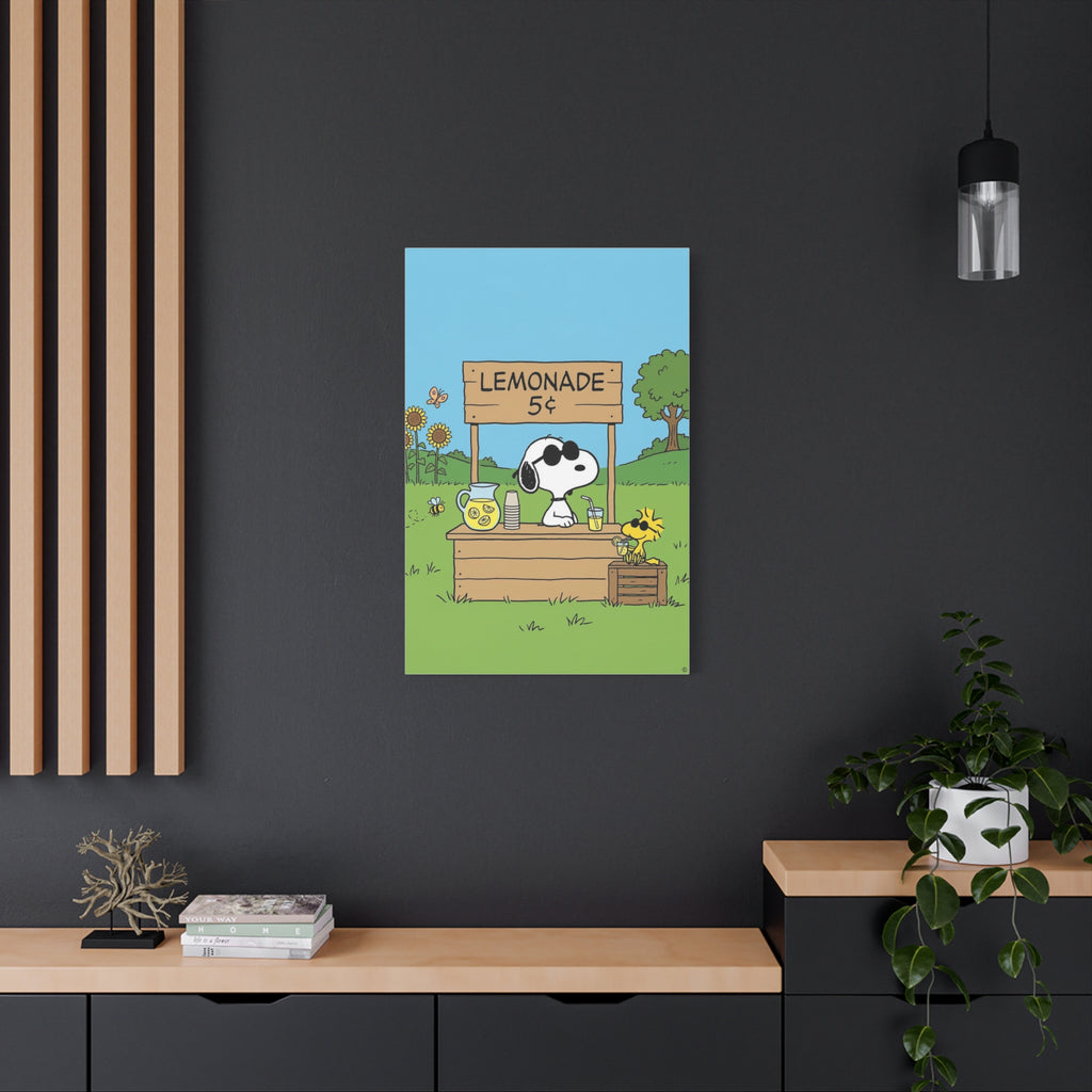 Lemonade Stand Canvas