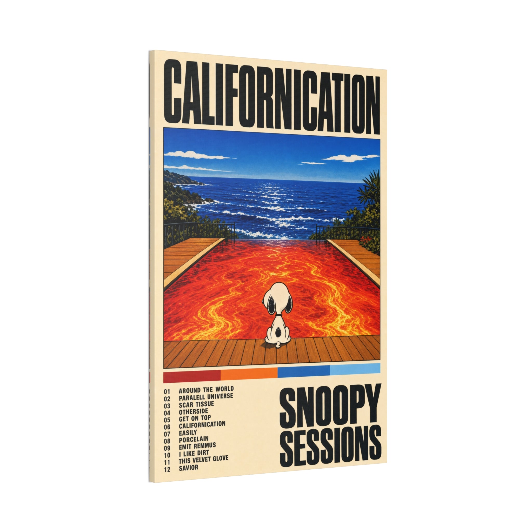 Californication Snoopy Sessions Canvas