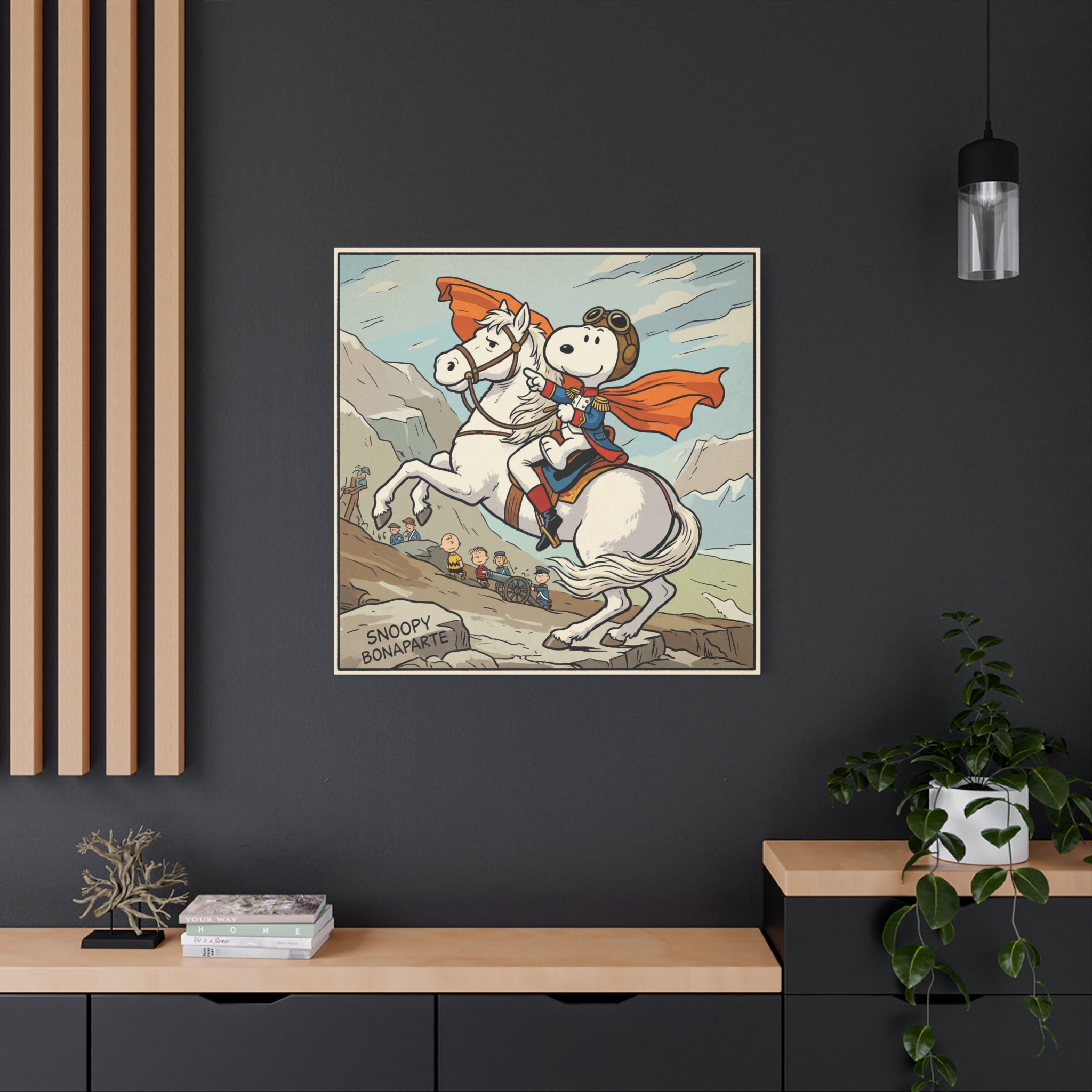 Snoopy Bonaparte Canvas
