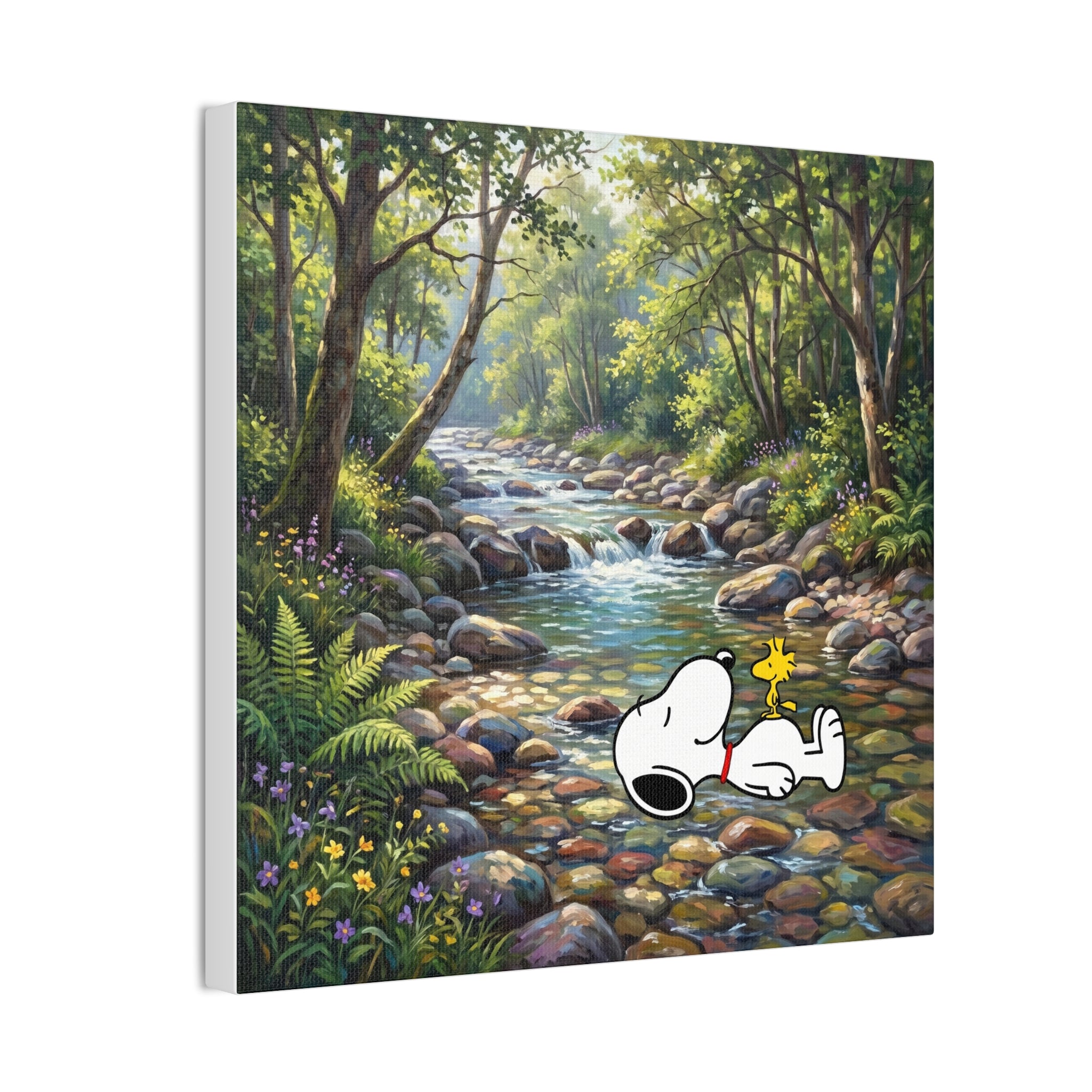 River Scene Canvas