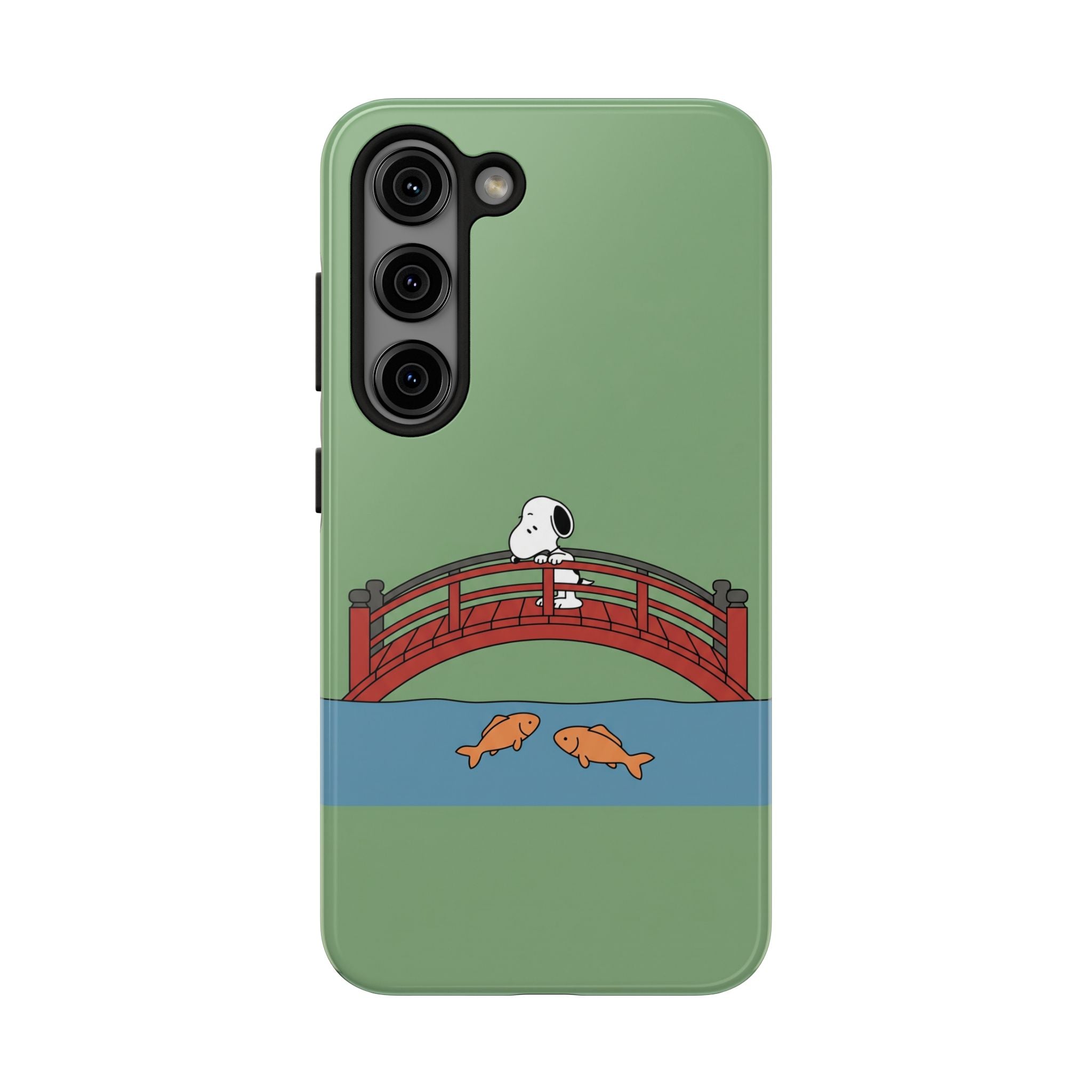 Koi Bridge Phone Case
