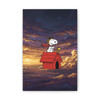 Flying Ace Snoopy Canvas