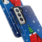 Christmas Doghouse Phone Case