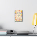 Snoopy Positive Affirmations Canvas