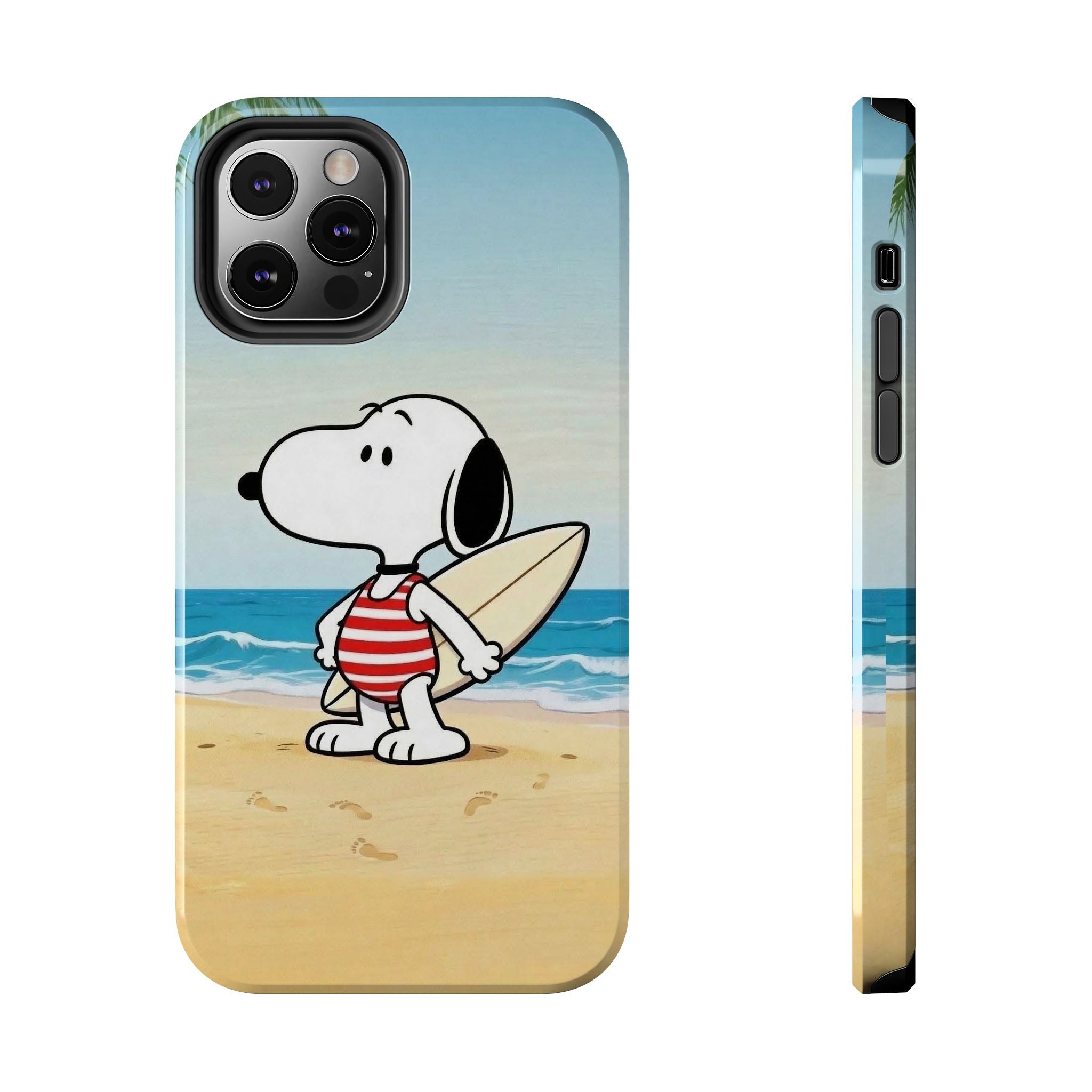 Beach Cartoon Surf Case