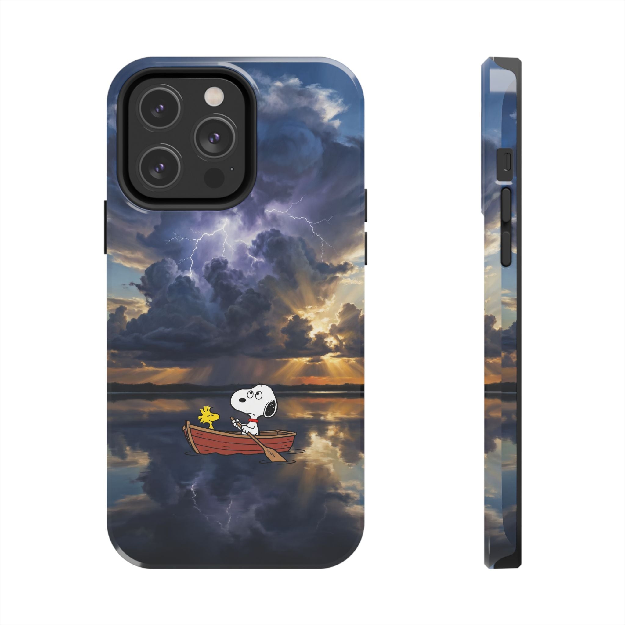 Stormy Rowboat Phone Case