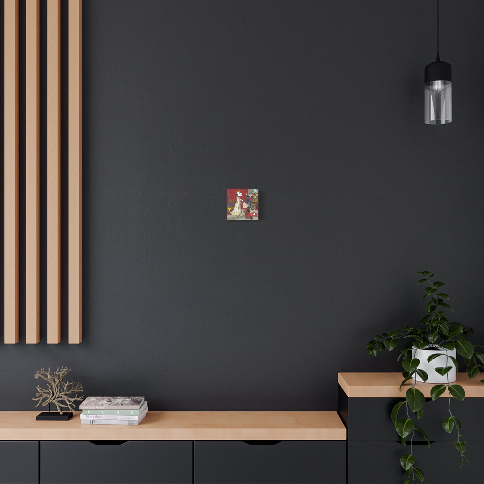 Snoopy Knight Canvas