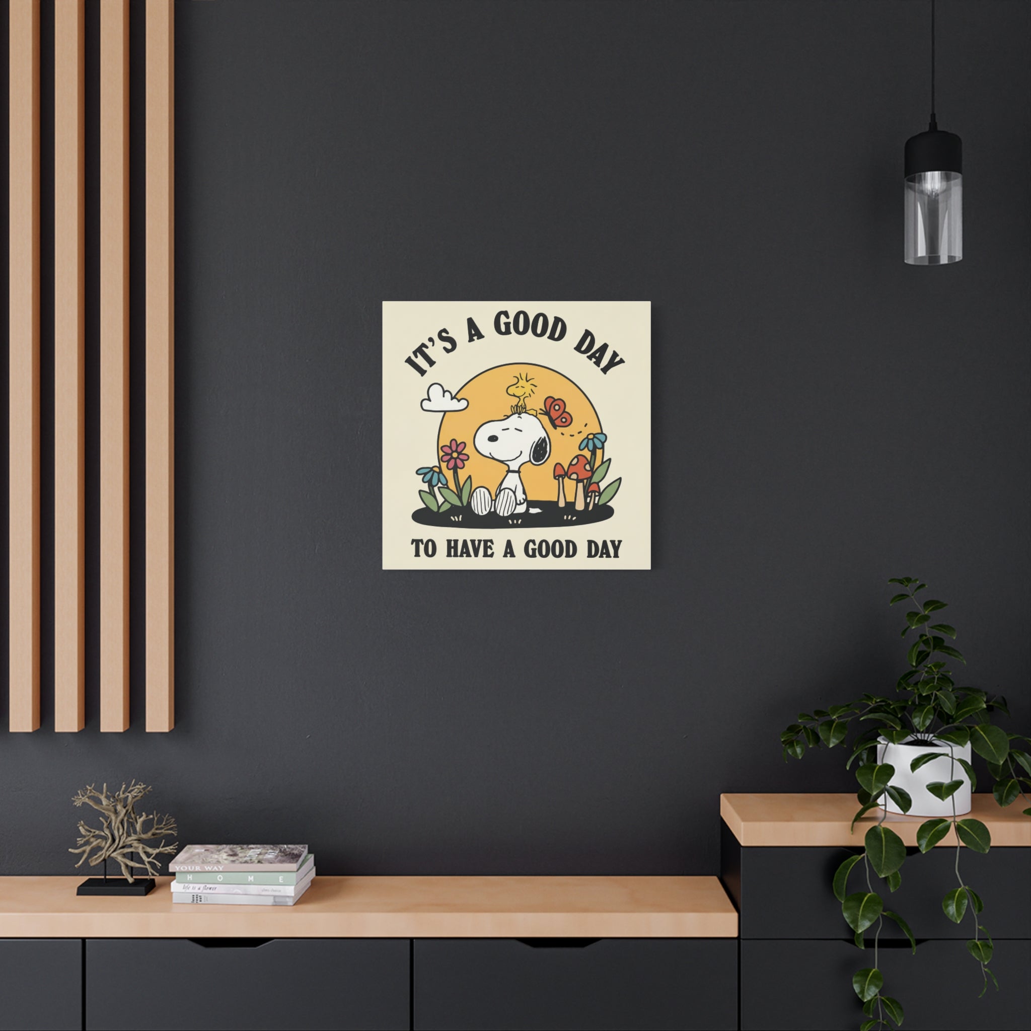 Snoopy Woodland Canvas