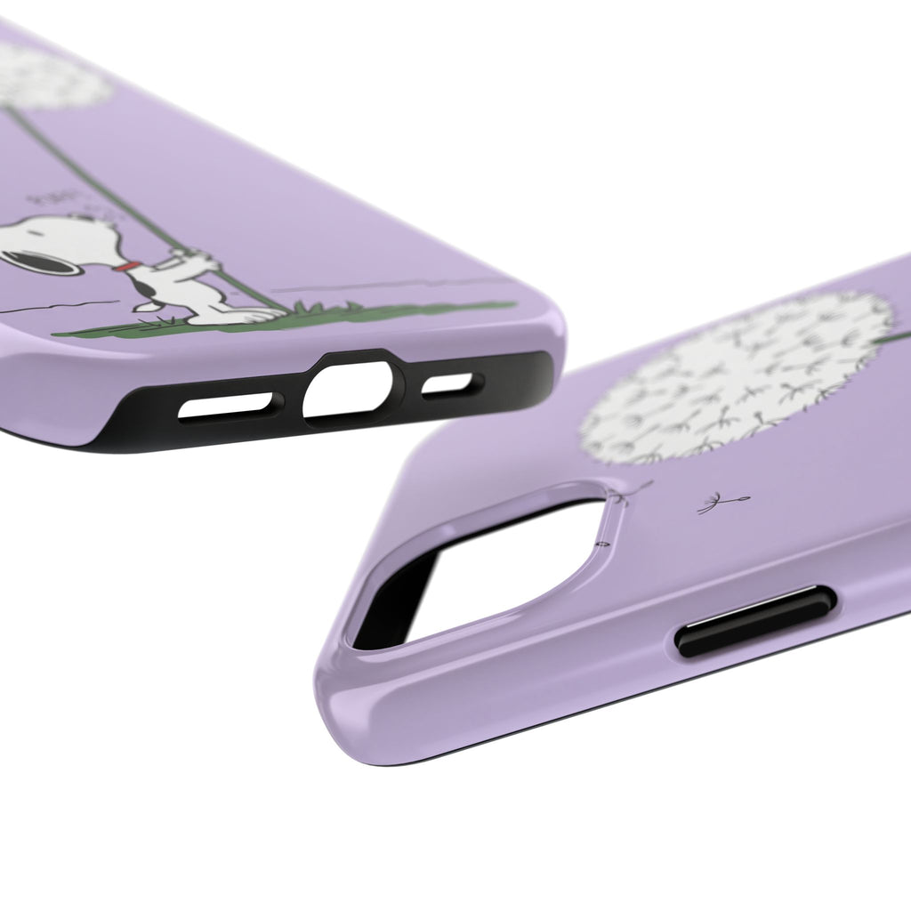 Snoopy Dandelion Phone Case
