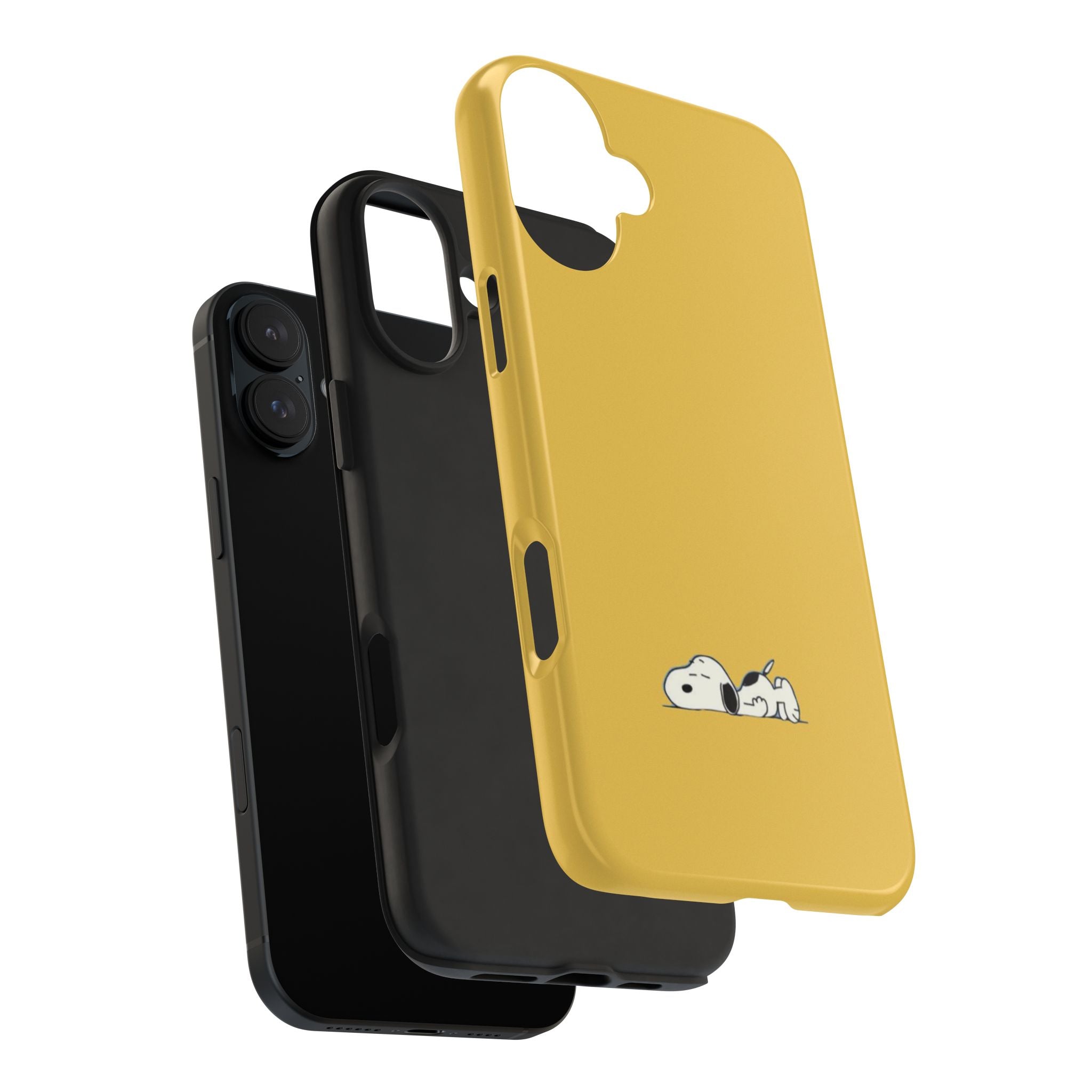 Sleeping Snoopy Yellow Phone Case