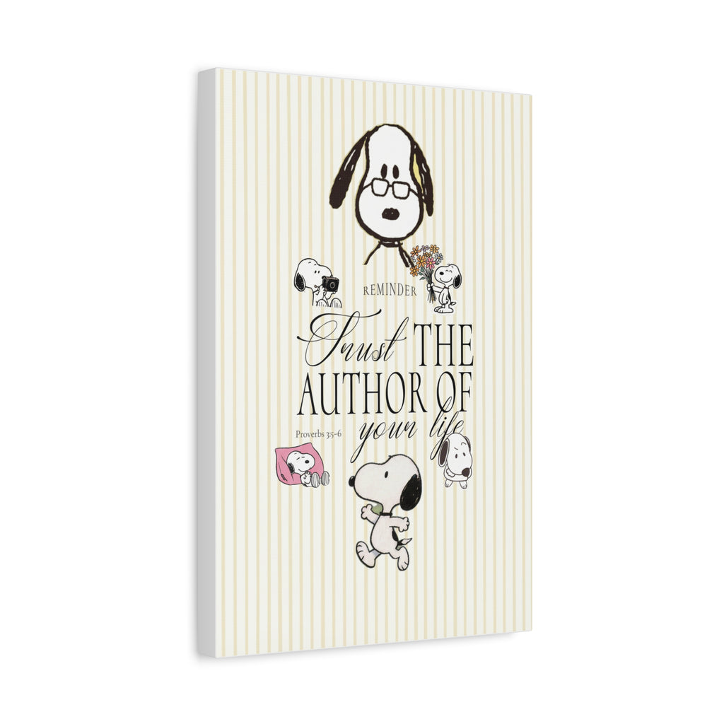 Author Of Your Life Canvas