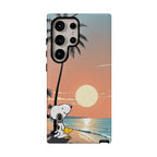 Snoopy Beach Sunset Phone Case