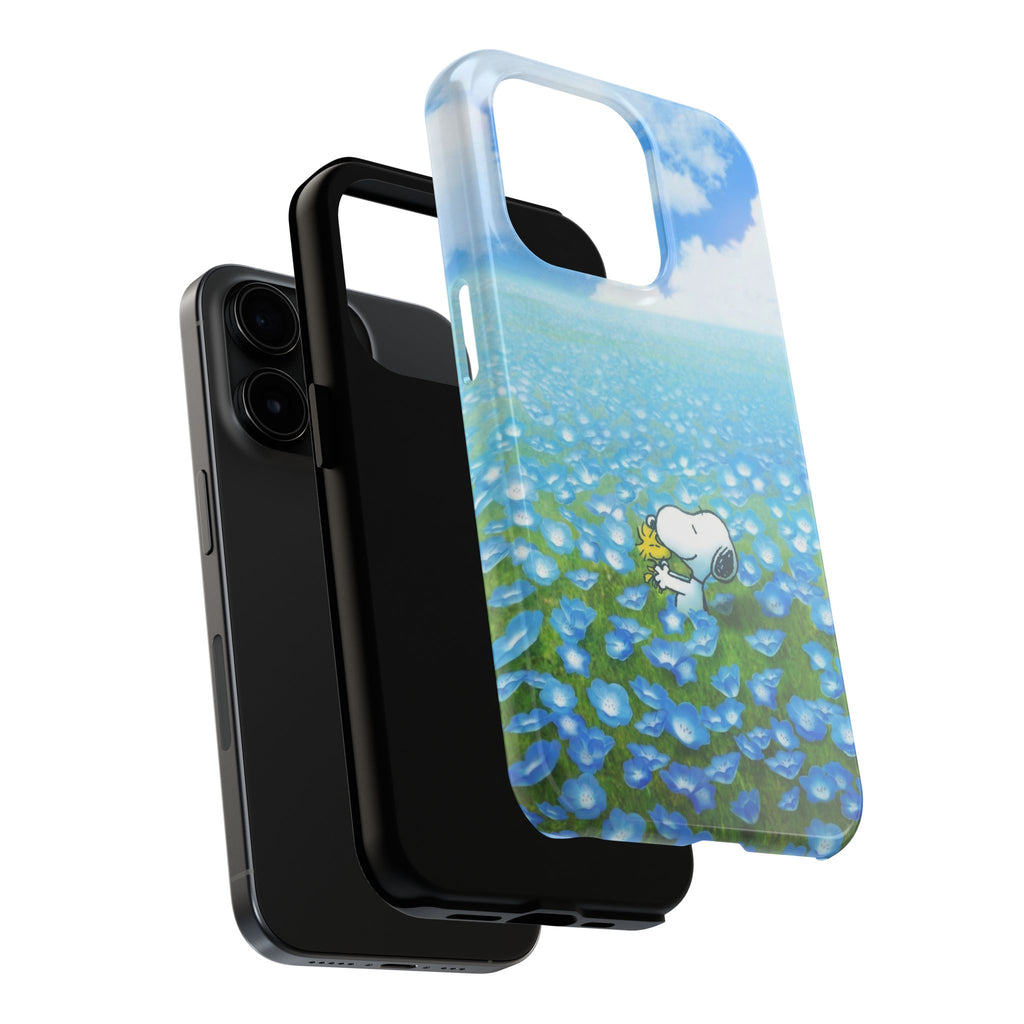 Blue Flower Field Case