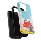 Relaxing Doghouse Phone Case