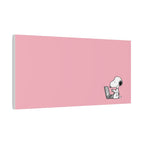 Snoopy on Laptop Canvas