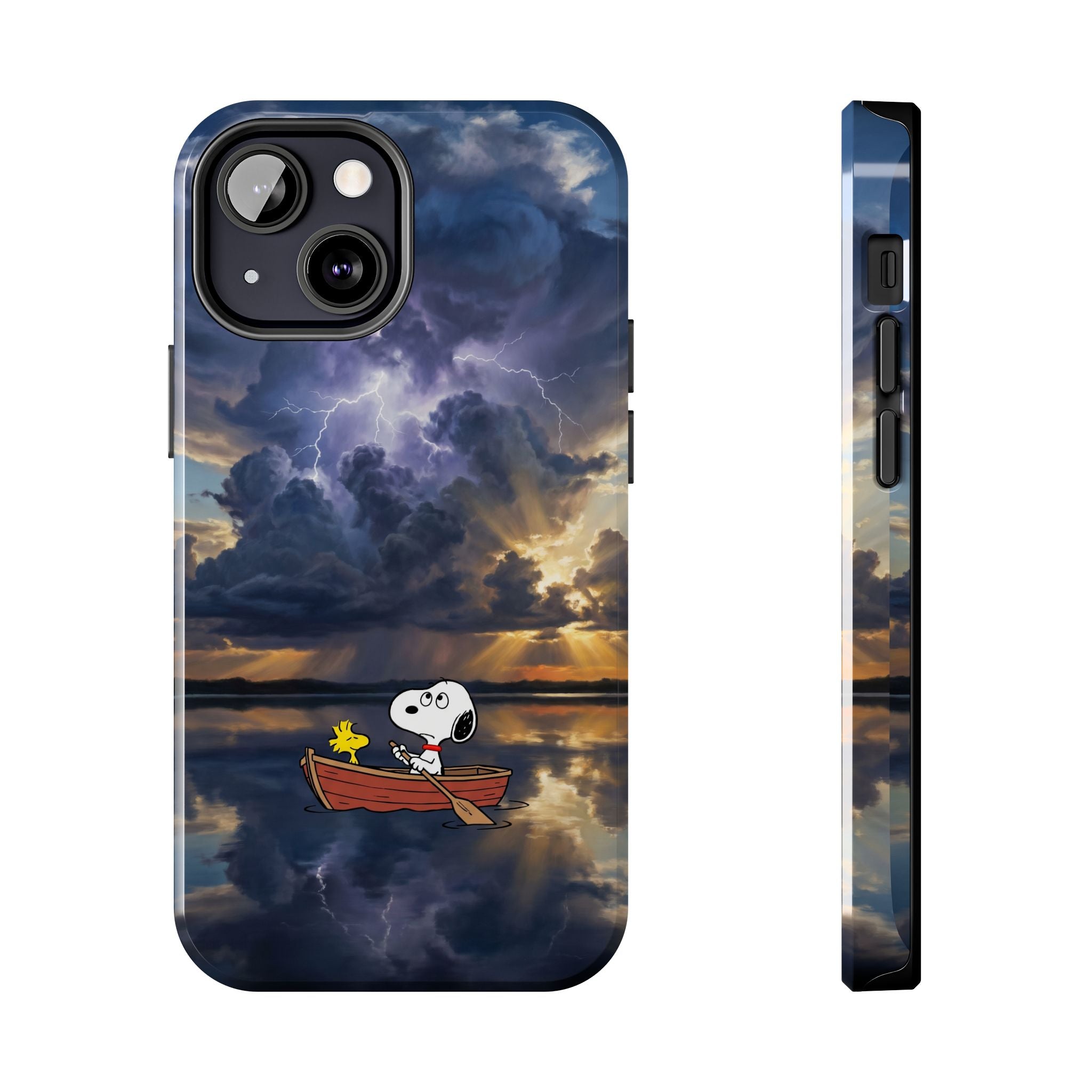 Stormy Rowboat Phone Case