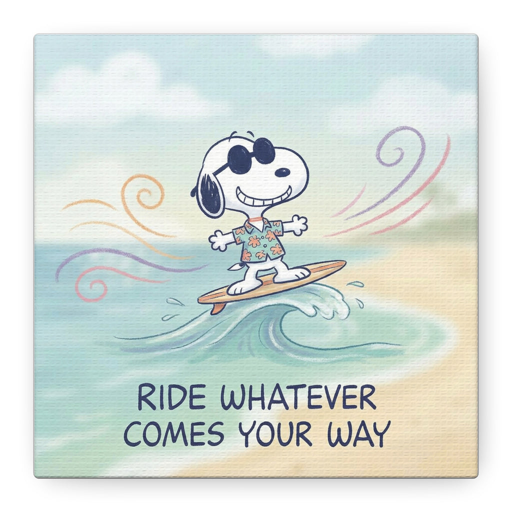 Ride Whatever Comes Canvas