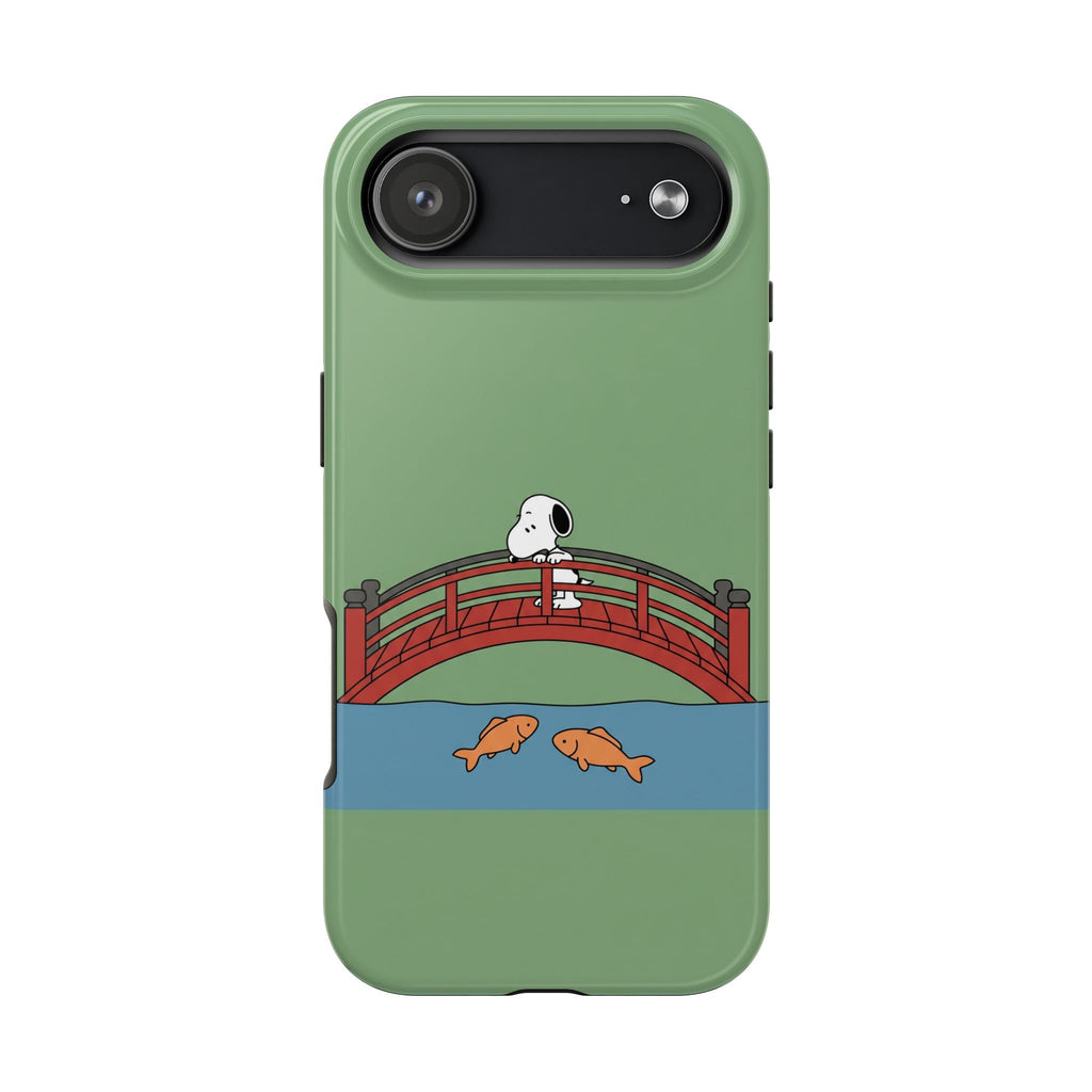 Koi Bridge Phone Case