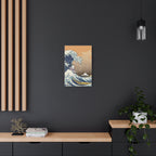 Surfing Snoopy Wave Canvas