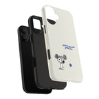 Snoopy Weightlifting Phone Case