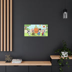 Peanuts Gang Halloween Canvas