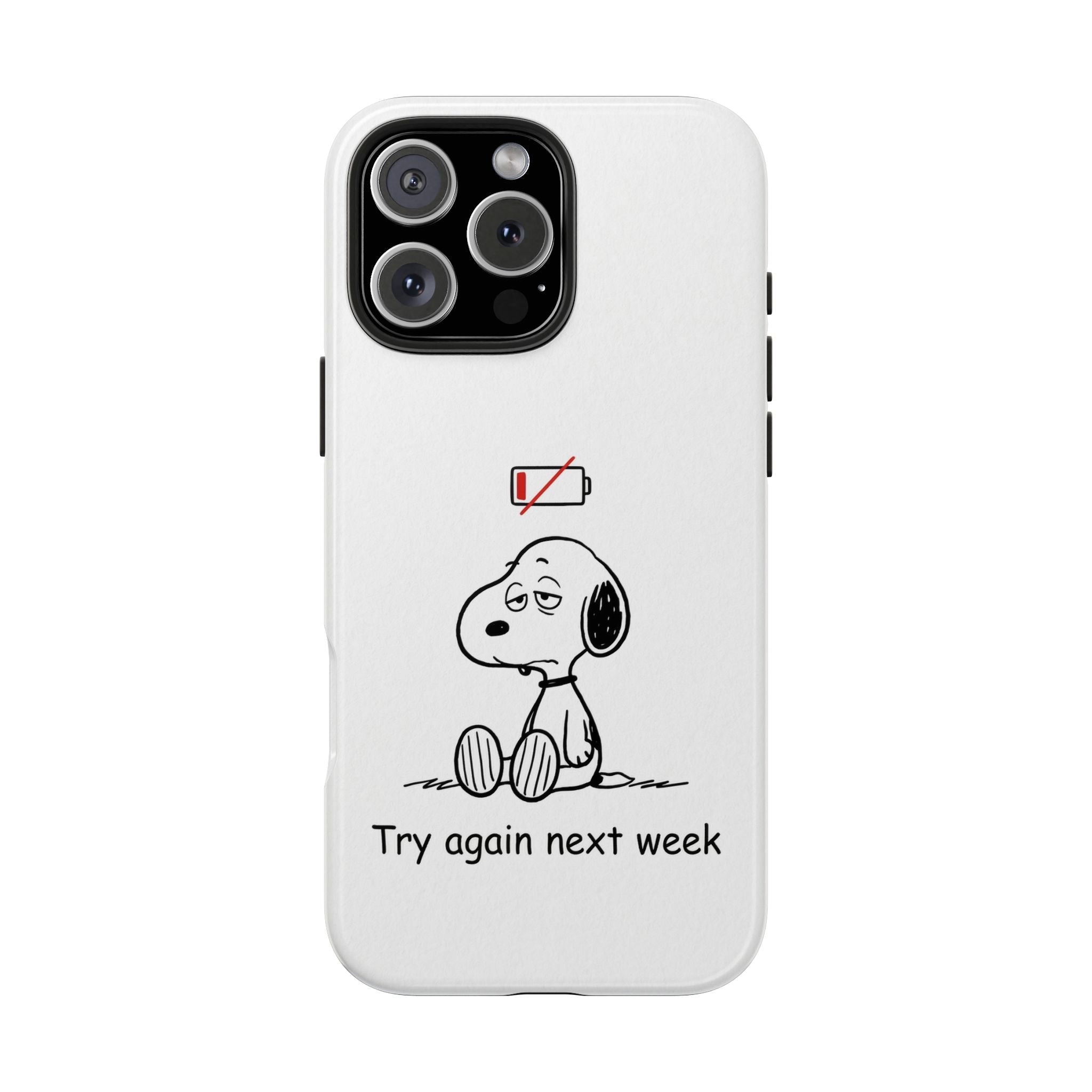 Low Battery Phone Case