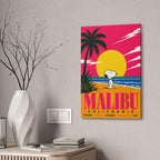 Malibu Poster Canvas