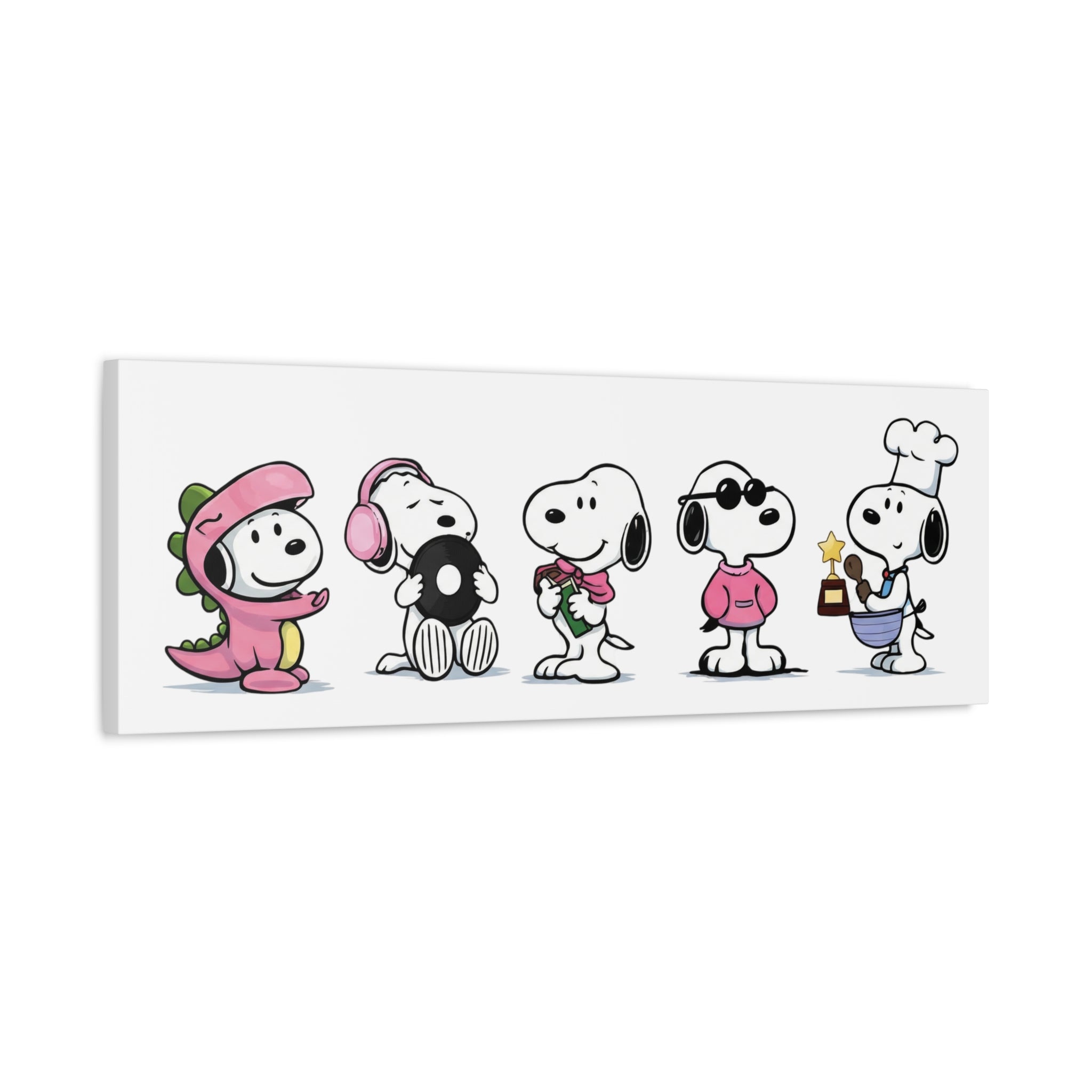 Snoopy Lineup Canvas