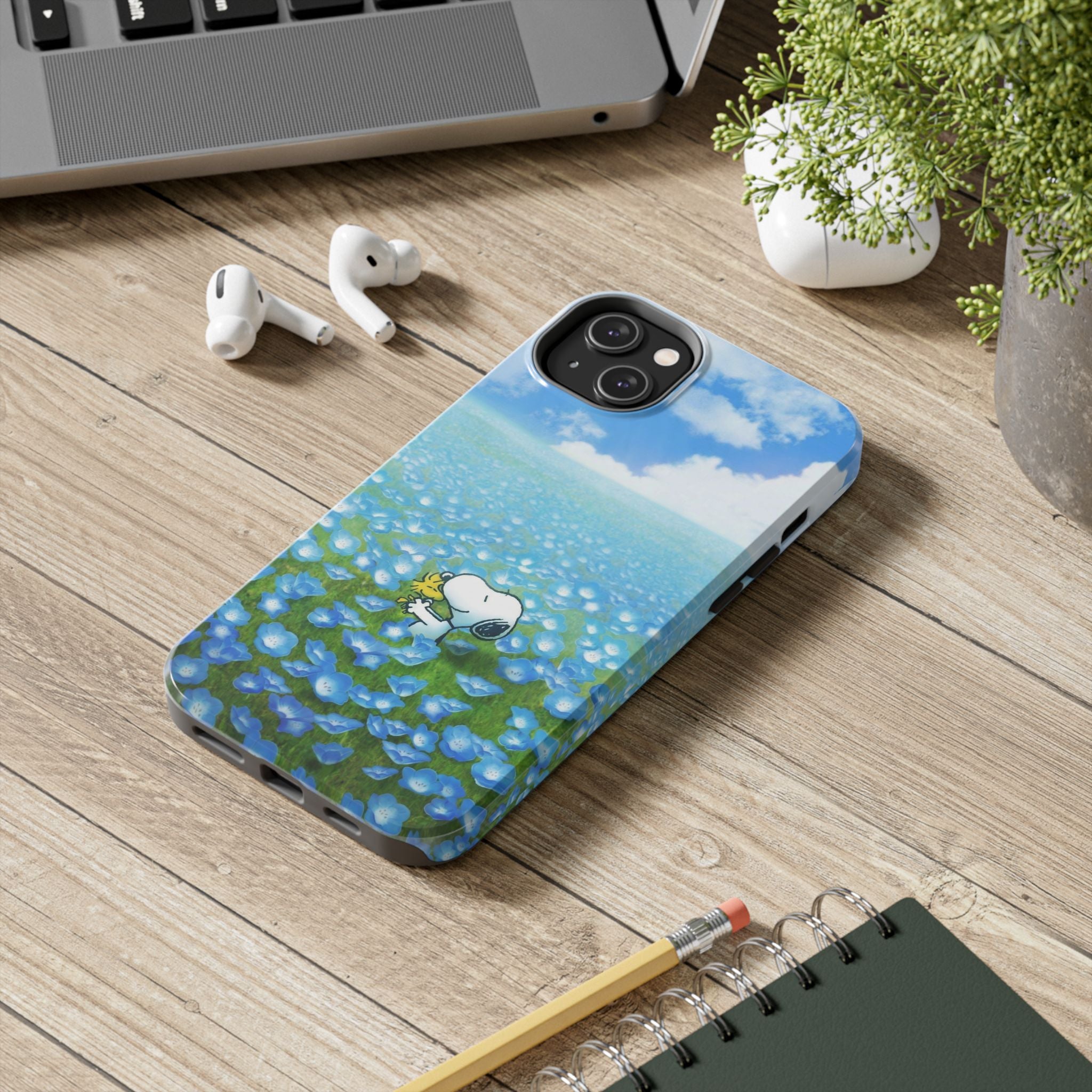 Blue Flower Field Case