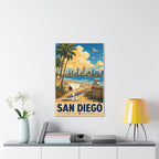 Snoopy San Diego Canvas