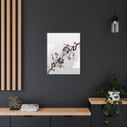 Racing Car Blossom Canvas