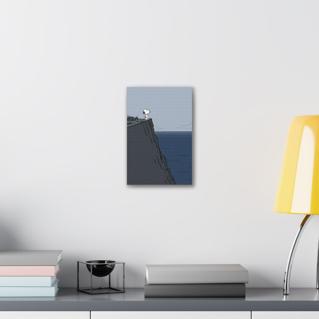 Snoopy Cliffside Canvas