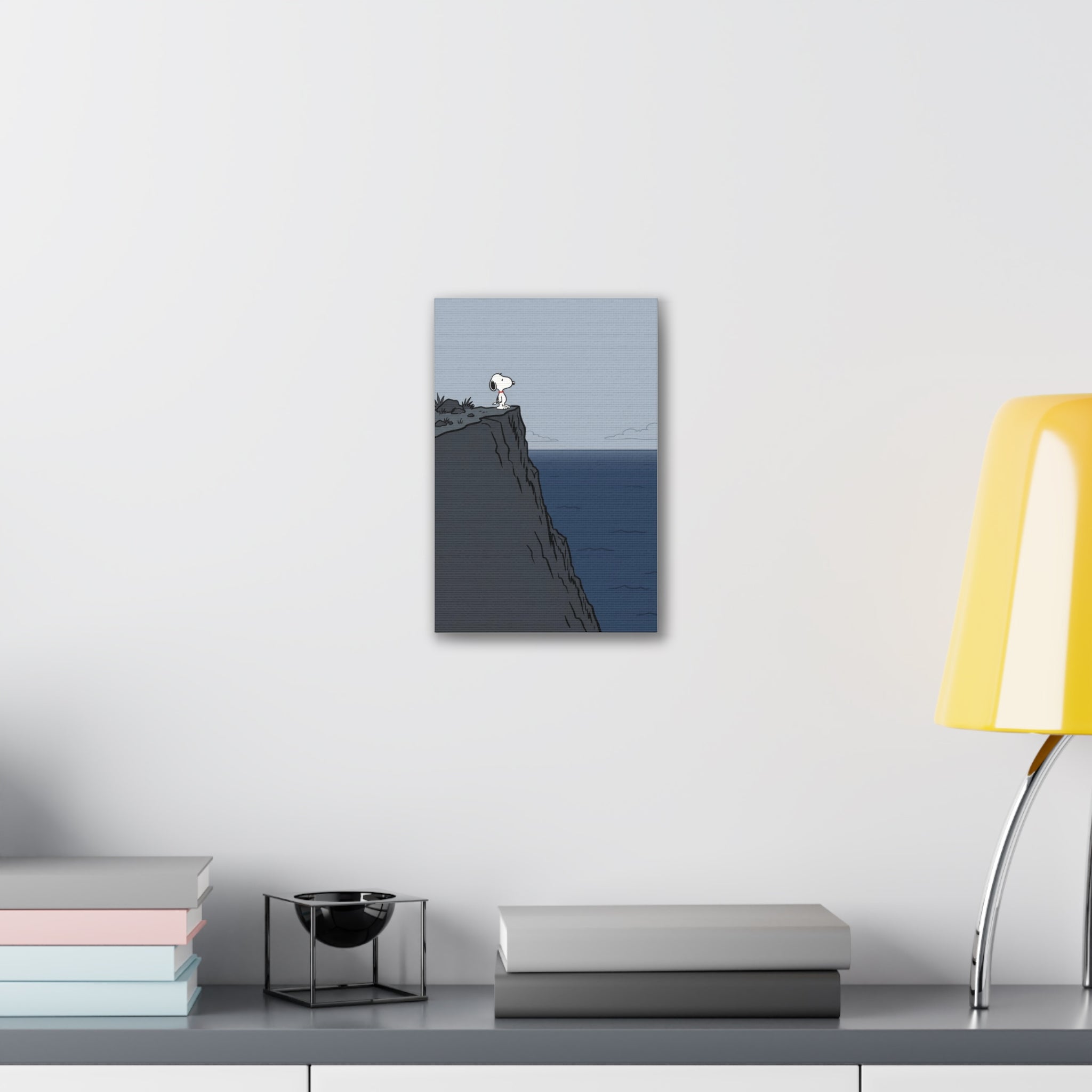Snoopy Cliffside Canvas