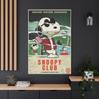 Snoopy Club Canvas