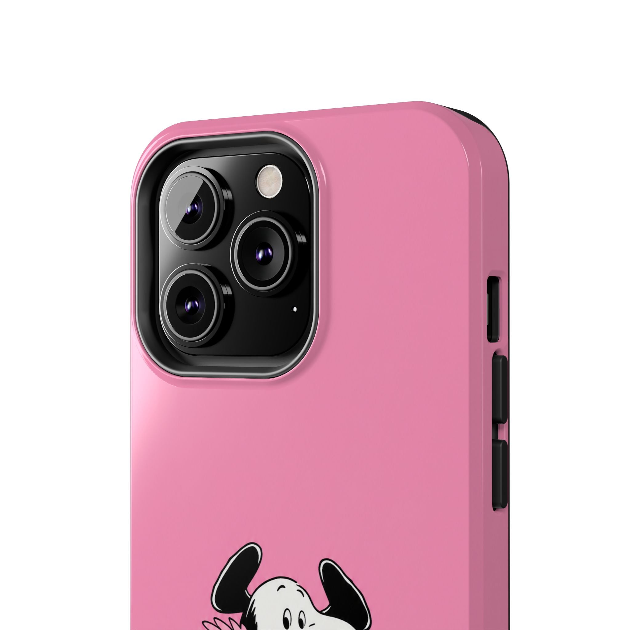 Pink Fuzzy Coat Case