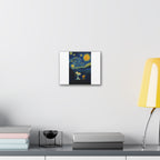 Snoopy Paris Autumn Canvas