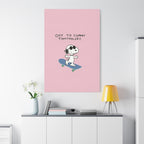 Snoopy Cartoon Poster Canvas