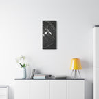 Black Sports Car Canvas