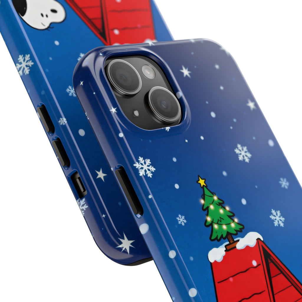 Christmas Doghouse Phone Case
