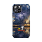 Stormy Rowboat Phone Case