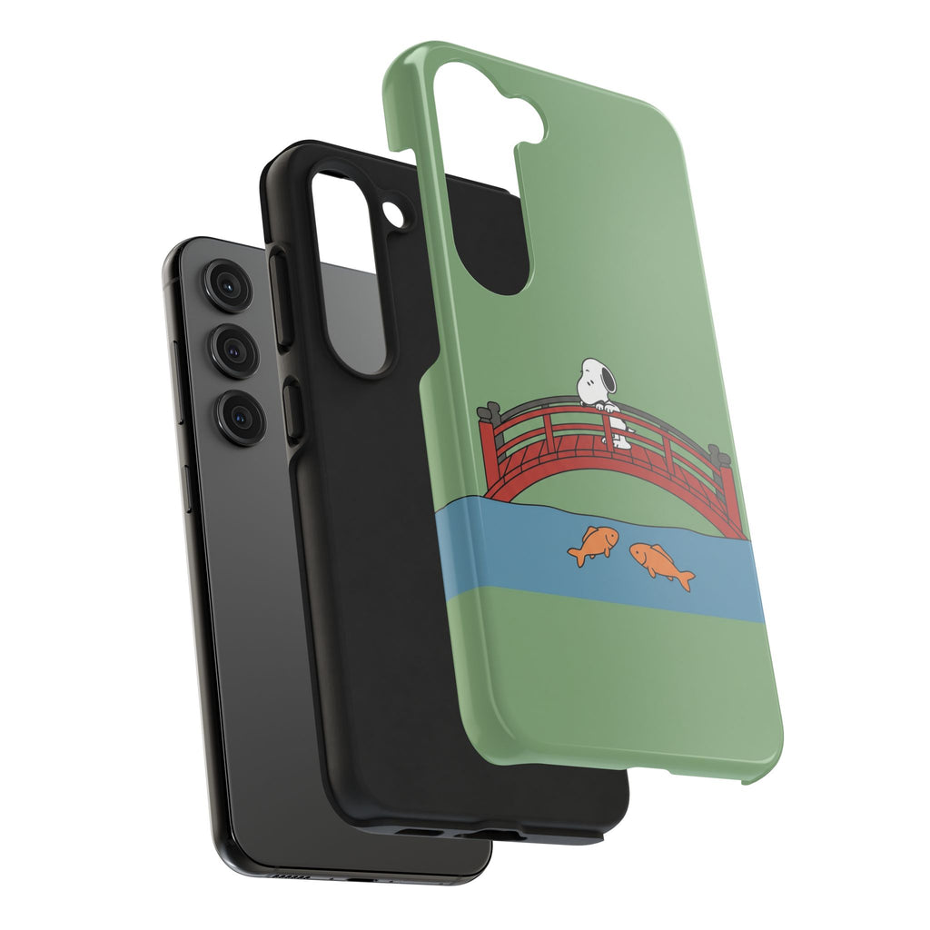 Koi Bridge Phone Case