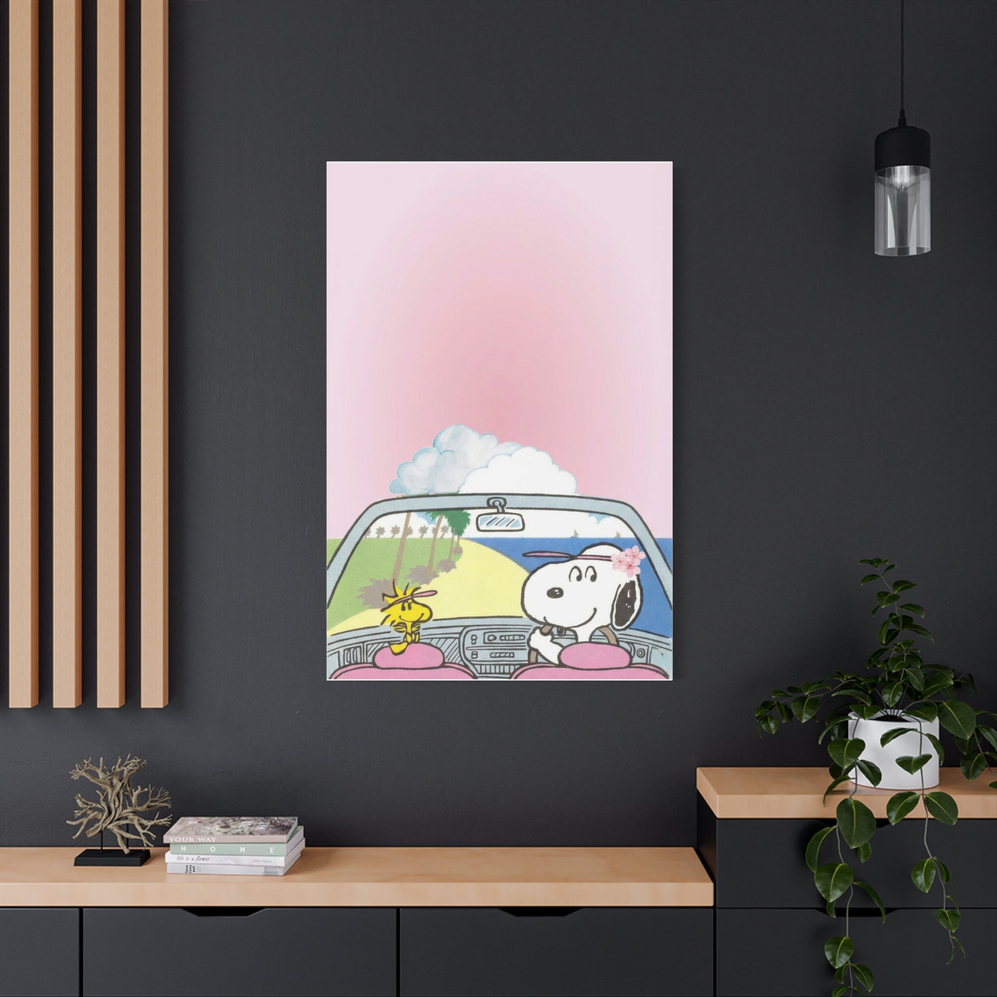 Woodstock Road Trip Canvas