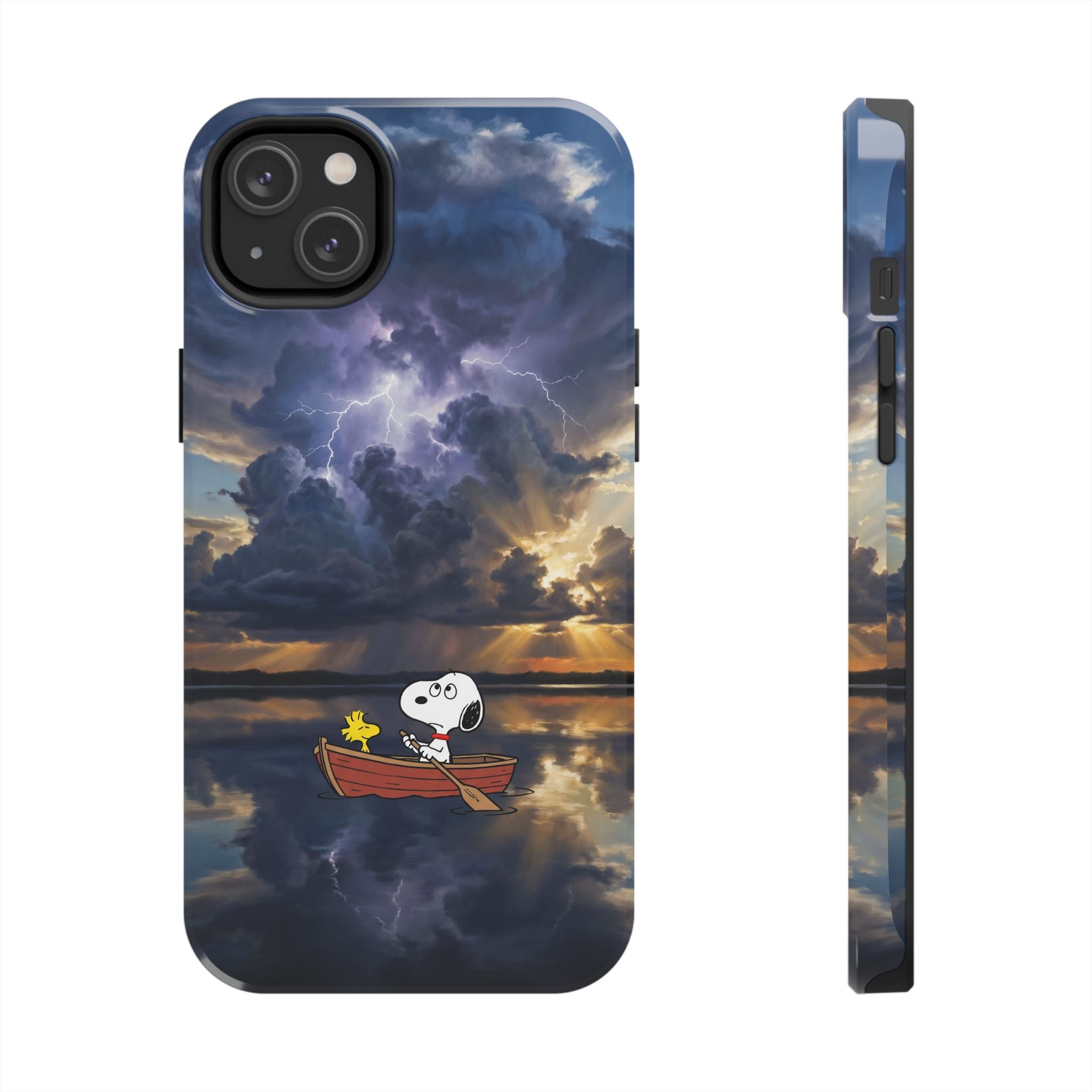 Stormy Rowboat Phone Case