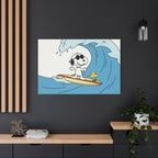 Snoopy Wave Rider Canvas