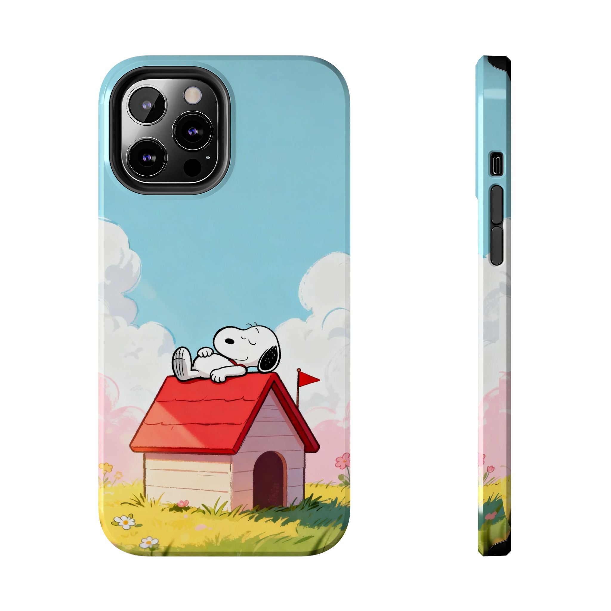 Relaxing Doghouse Phone Case