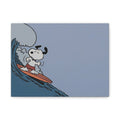 Surfing Dog Canvas