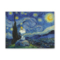 Snoopy Woodstock Starry Canvas