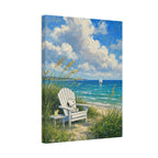 Teddy Bear Beach Canvas