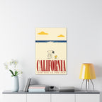 Woodstock California Beach Canvas
